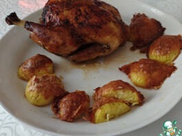 Картофель под сыром в духовке «Праздничный»