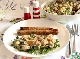 Картофельный салат «запечённый»