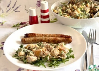 Картофельный салат «запечённый»