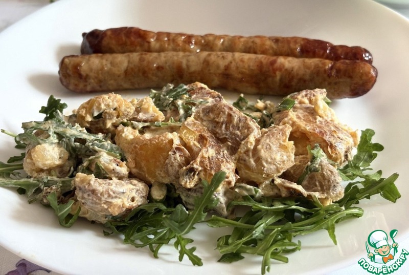 Картофельный салат "запечённый"