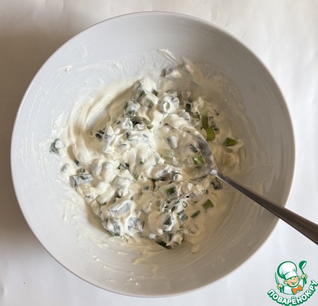 Картофельный салат "запечённый"