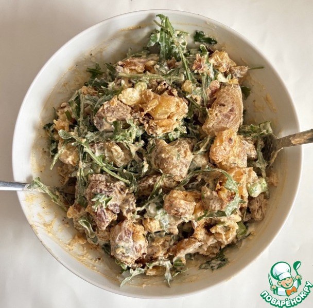 Картофельный салат "запечённый"