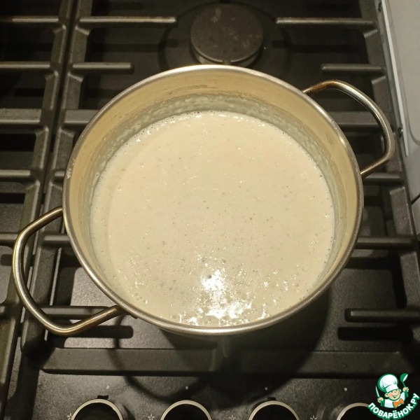 Лазанья с курицей и грибами