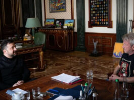 Настоящий друг Украины: Шон Пенн встретился с Владимиром Зеленским в Киеве