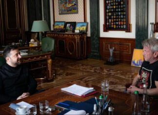 Настоящий друг Украины: Шон Пенн встретился с Владимиром Зеленским в Киеве