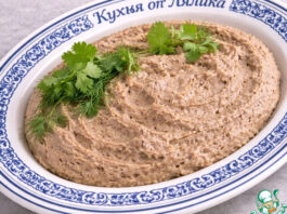 Печёночный паштет диетический