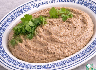 Печёночный паштет диетический