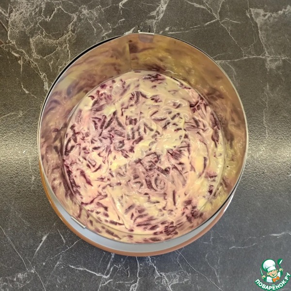 Салат &laquo;Грузди под сугробом&raquo;