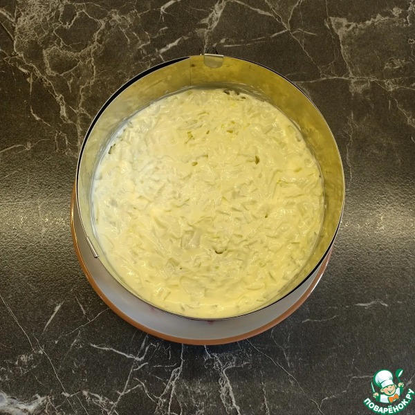 Салат &laquo;Грузди под сугробом&raquo;