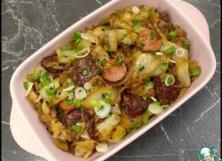 Тушеная капуста по-немецки