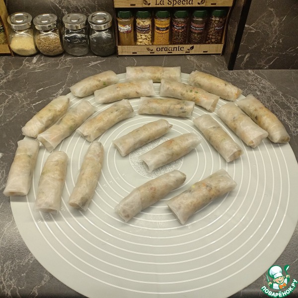 Вьетнамские блинчики «Нэм» со свининой