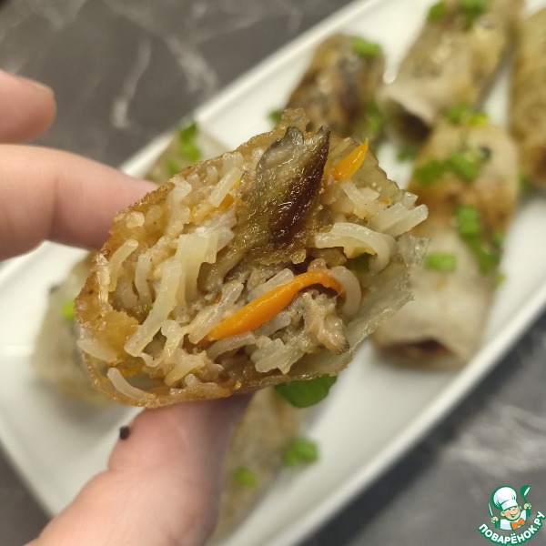 Вьетнамские блинчики «Нэм» со свининой