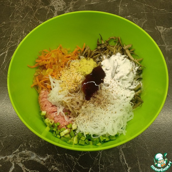 Вьетнамские блинчики «Нэм» со свининой