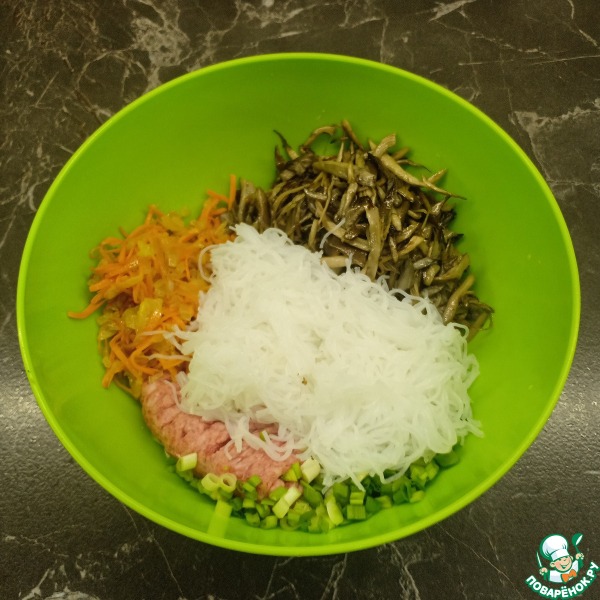 Вьетнамские блинчики «Нэм» со свининой