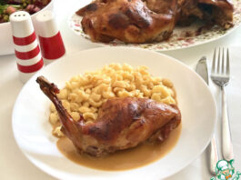 Запечённый кролик