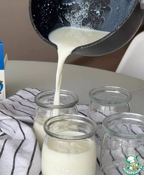 Домашний йогурт на закваске