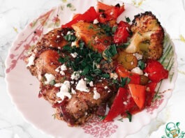 Курица с картошкой по-гречески