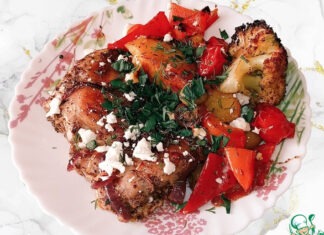 Курица с картошкой по-гречески