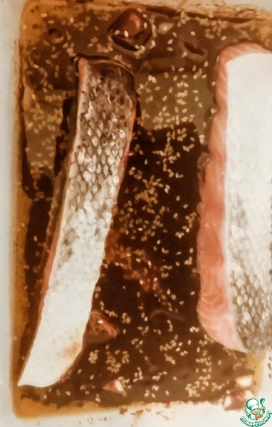 Лосось в масле из кочудяна