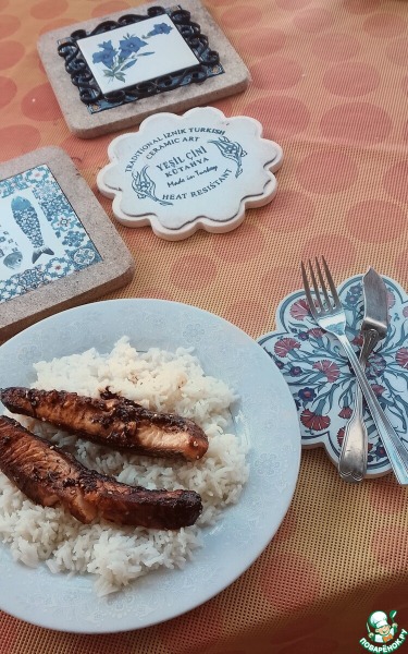 Лосось в масле из кочудяна