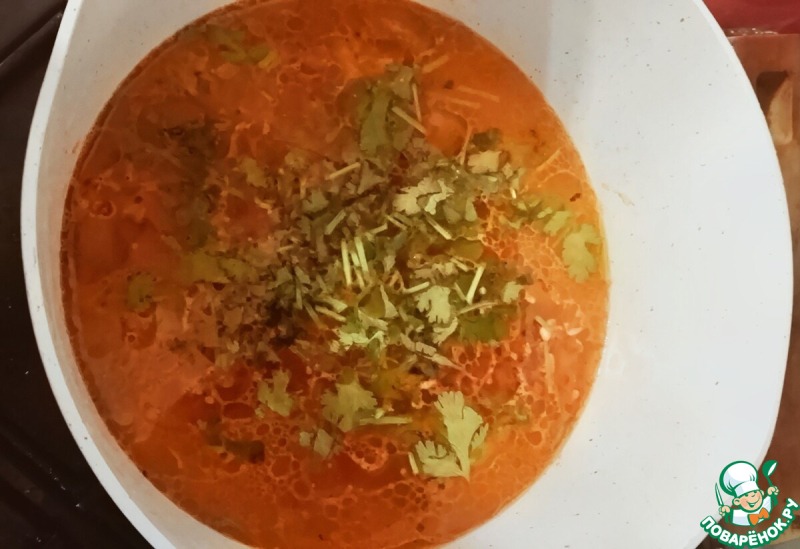 Марокканский тажин с артишоками, маслинами, горошком