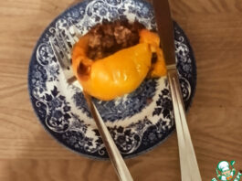 Пиментос релленос. Перцы с фаршем