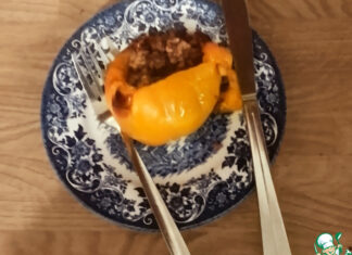 Пиментос релленос. Перцы с фаршем