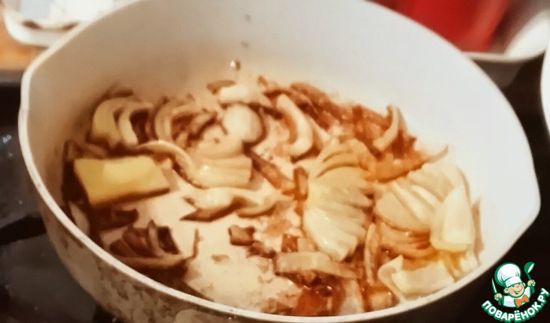 Пирог из теста фило со шпинатом