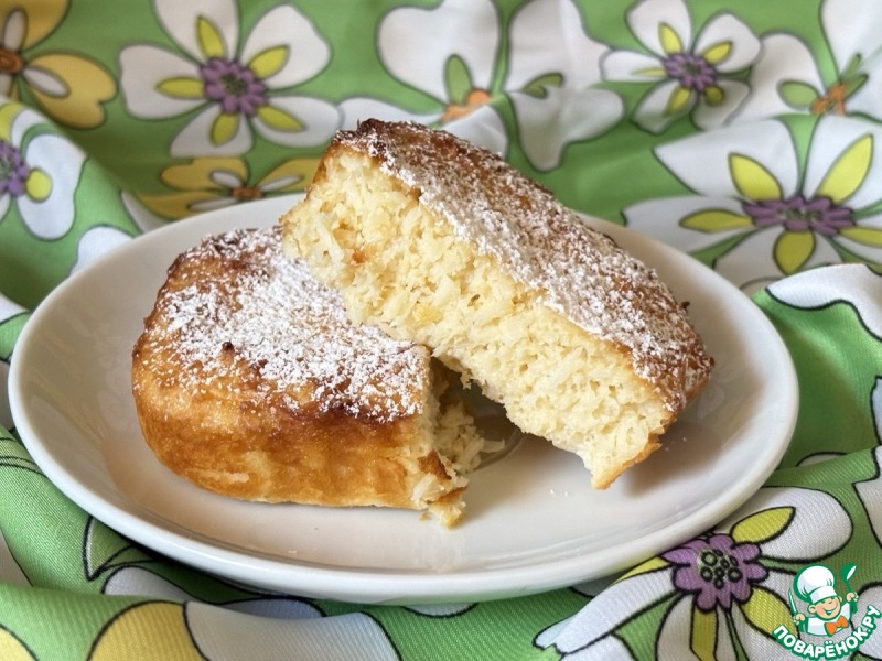 Пирожные "Кокосовые ломтики"