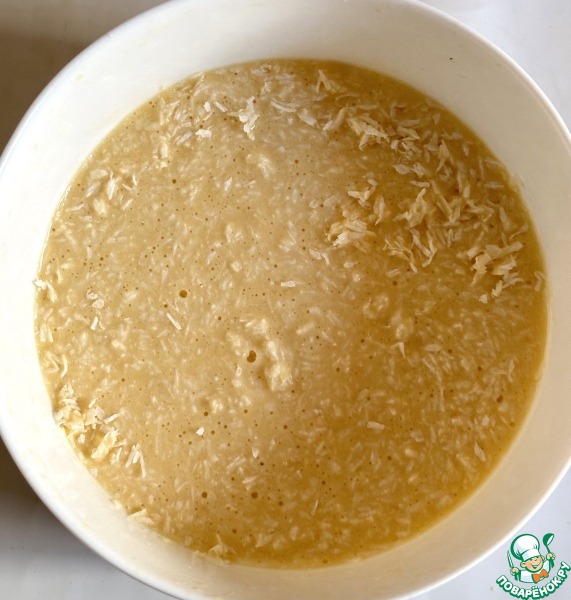 Пирожные "Кокосовые ломтики"