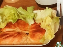Питивье с артишоками, маслинами и фетой