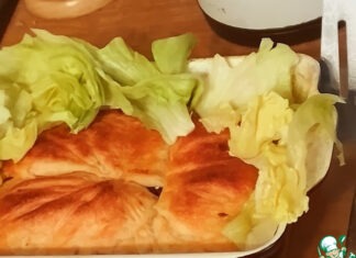 Питивье с артишоками, маслинами и фетой