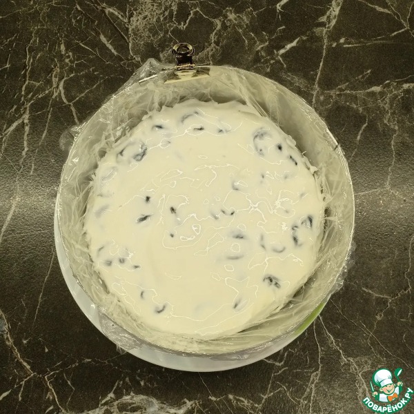 Торт &laquo;Черемуховый&raquo; с черносливом и орехами