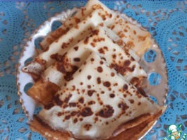 Творожные блинчики без муки