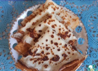 Творожные блинчики без муки