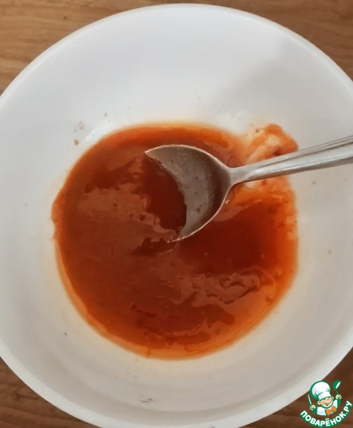 Морковь с харисой и лабне с манго