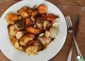 Запеченый картофель с рас-эль-ханут