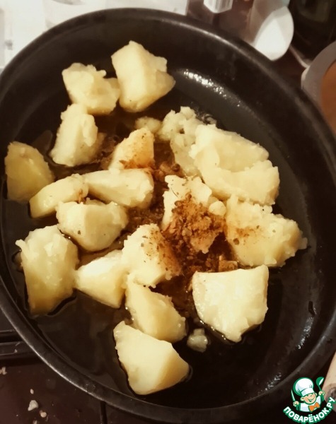 Запеченый картофель с рас-эль-ханут