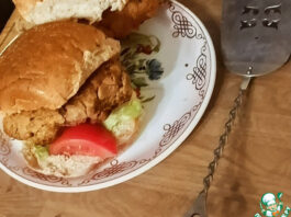 Cэндвичи с грибами, сыром и фасолью