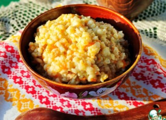 Каша перловая с тушенкой
