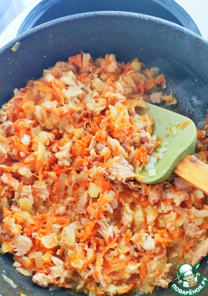 Каша перловая с тушенкой