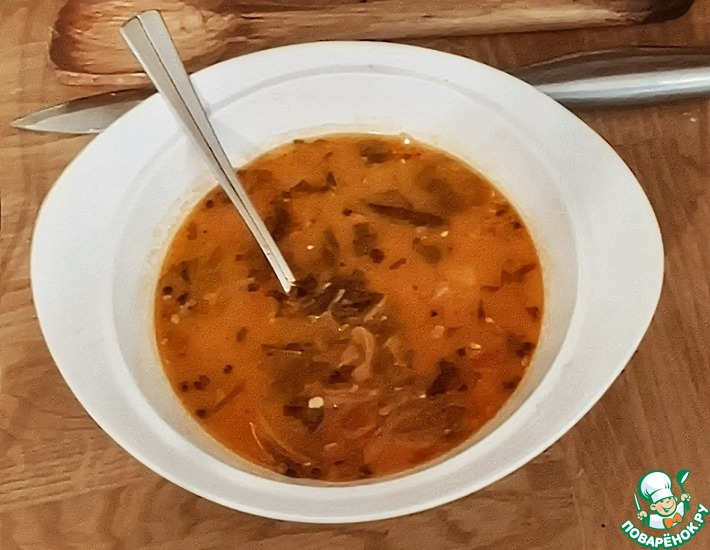 Мексиканский летний суп