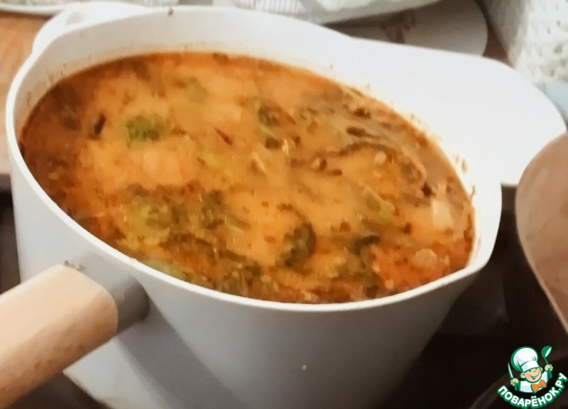 Мексиканский летний суп