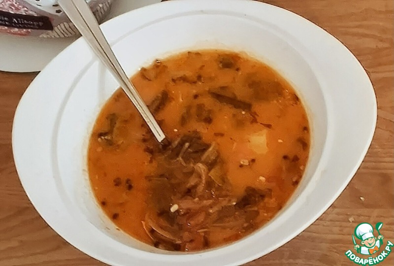 Мексиканский летний суп