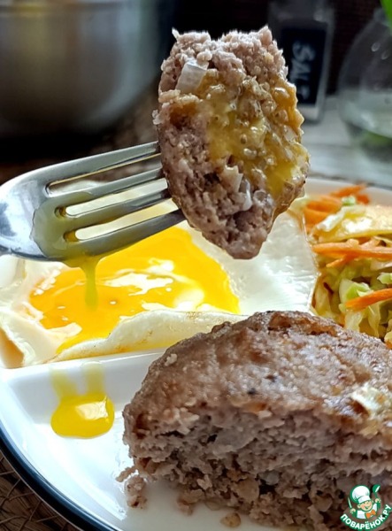 Мясные запечённые гречаники