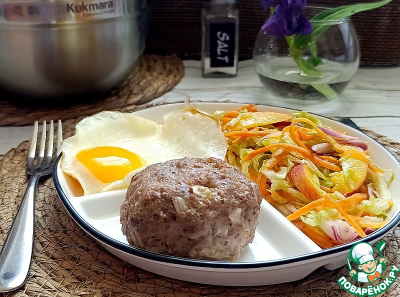 Мясные запечённые гречаники