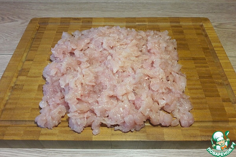 Рубленные котлеты из куриной грудки