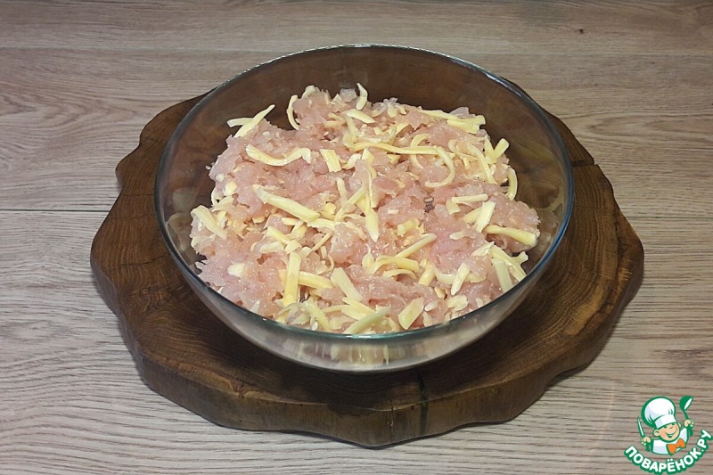 Рубленные котлеты из куриной грудки