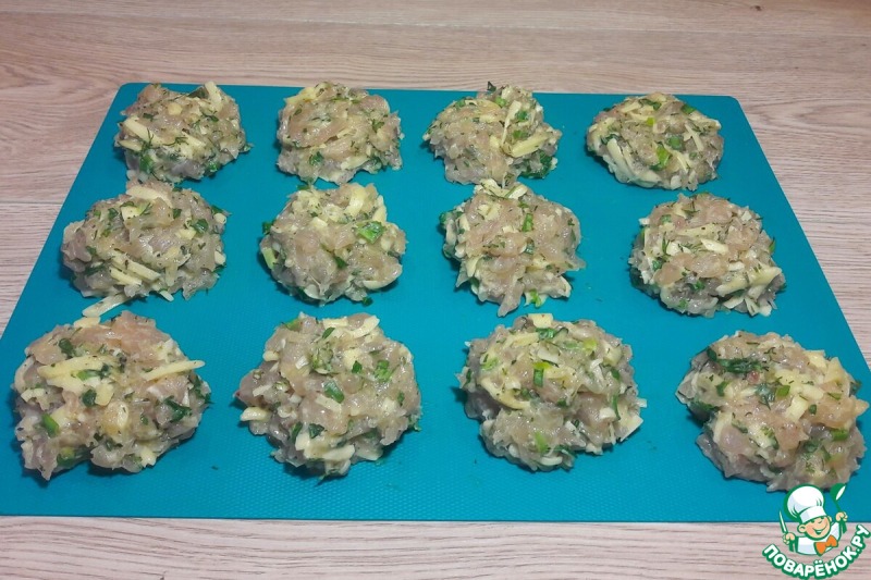 Рубленные котлеты из куриной грудки