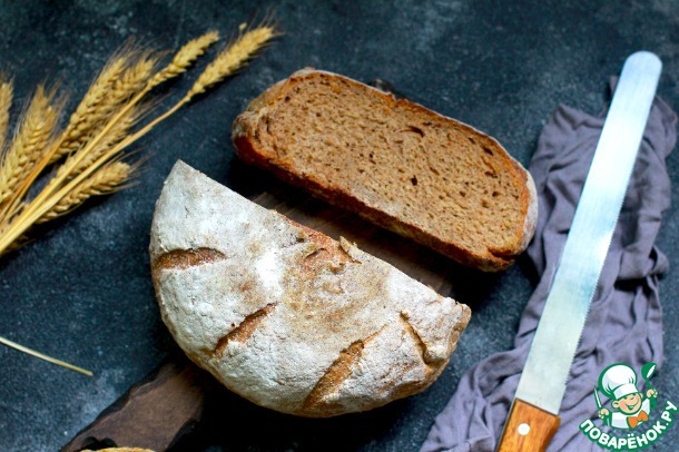 Цельнозерновой картофельный хлеб на ржаной закваске